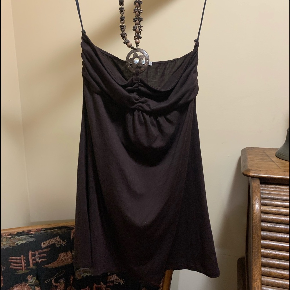 Top halter for a party or the beach